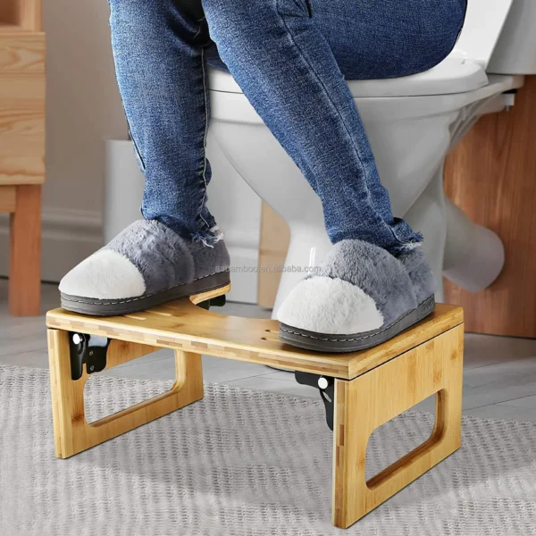 Loon Bamboo Toilet Stool - Image 2