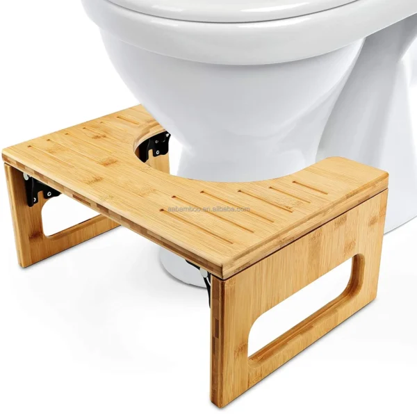 Loon Bamboo Toilet Stool